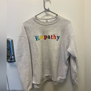 Mayfair Empathy sweatshirt. XS. Like new.